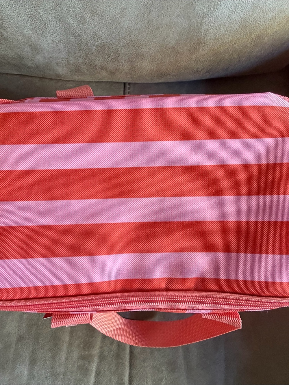 Trader Joe’s Striped Insulated Tote - Picture 2 of 6